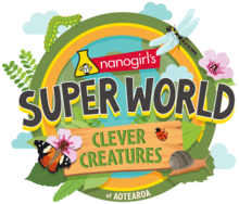 Load image into Gallery viewer, Nanogirl's Super World: Clever Creatures of New Zealand Book &amp; Box Set
